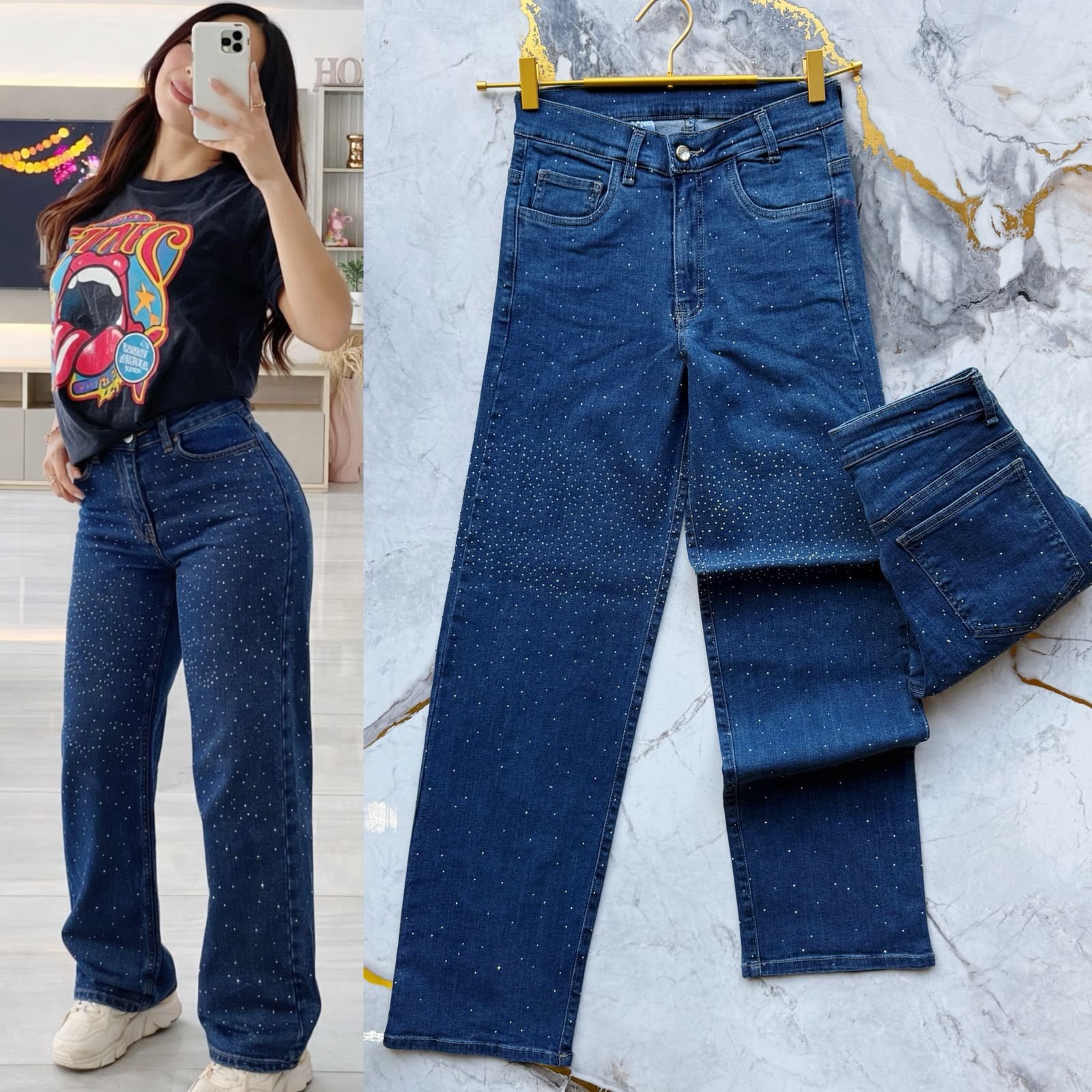 PANTALON BRILLOS