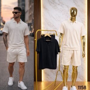 SET/CONJUNTO CABALLERO CAMISA+SHORT 1158