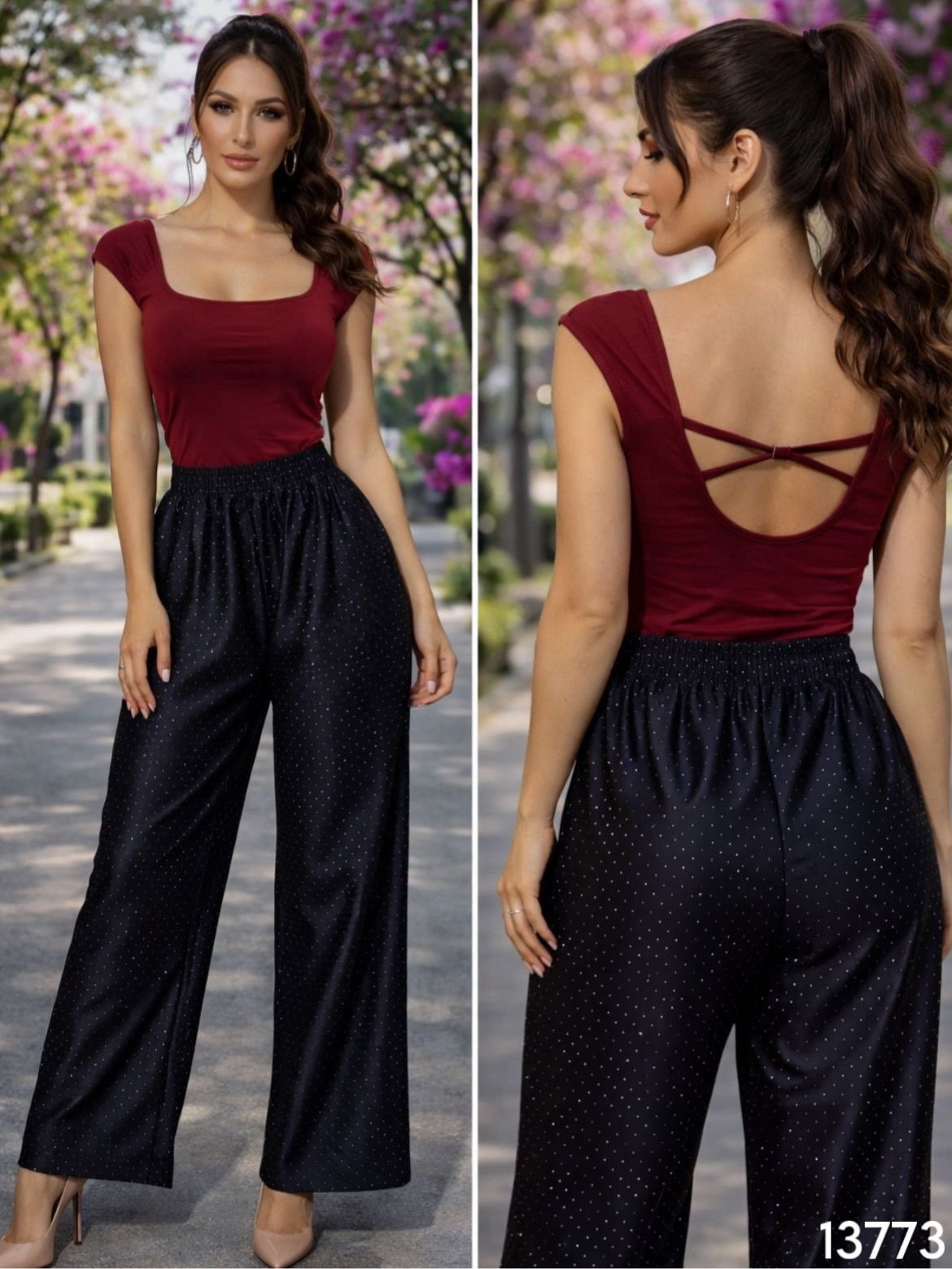 BLUSA LIGERA ESCOTADA/DETALLE ESPALDA 3773 - Image 4