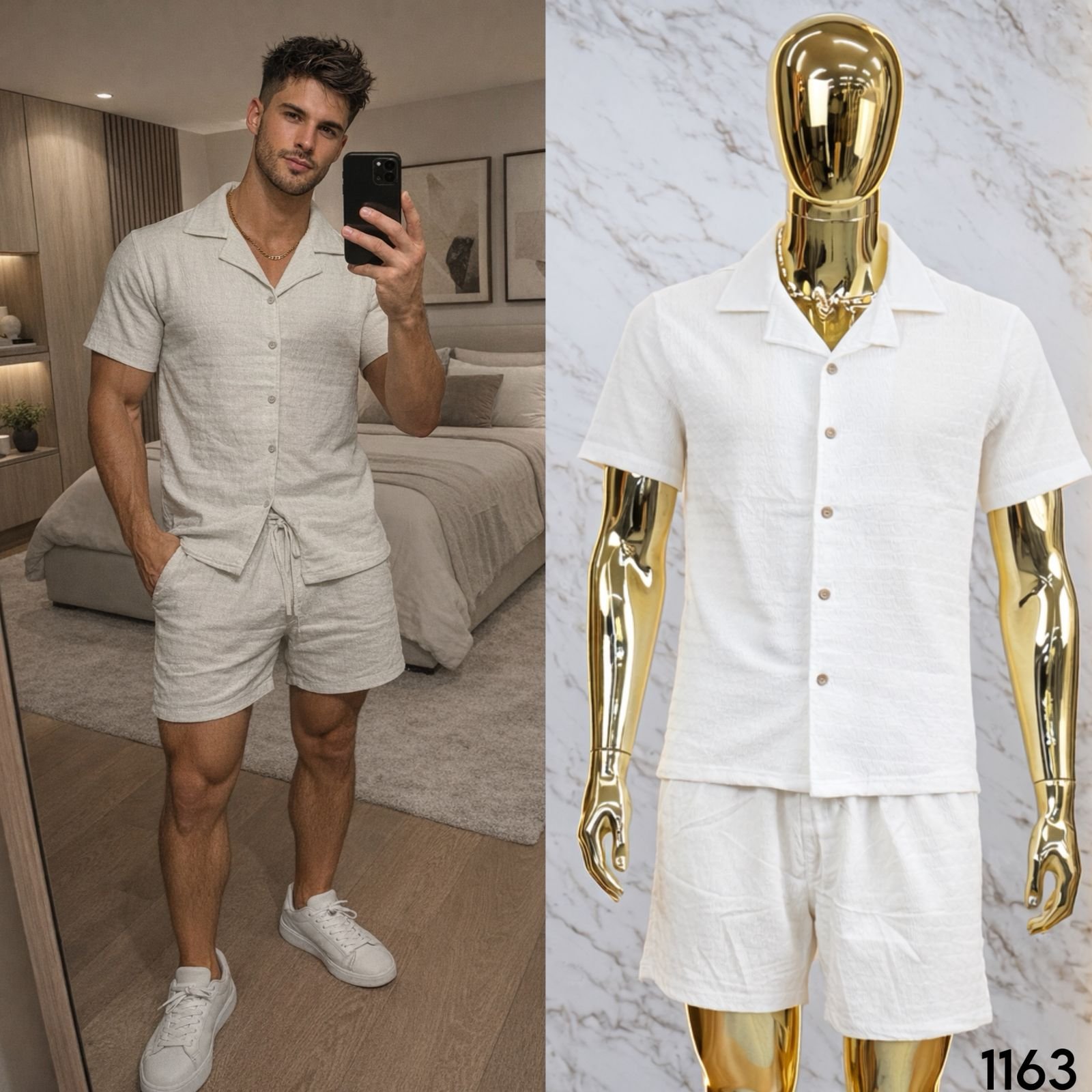 SET/CONJUNTO CAMISA/SHORT 1163 - Image 4