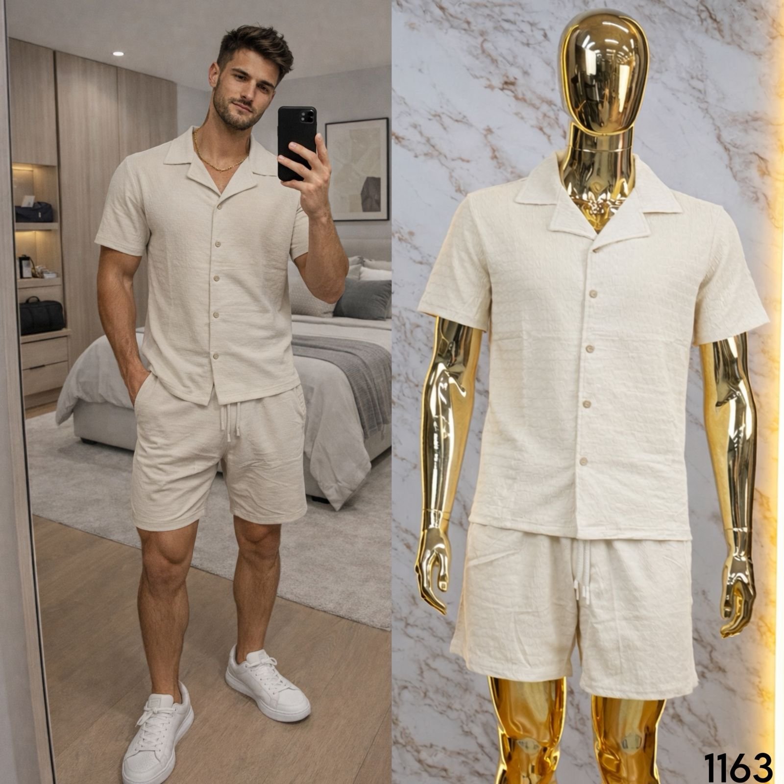 SET/CONJUNTO CAMISA/SHORT 1163 - Image 3