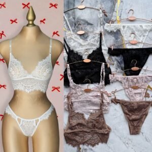 CONJUNTO LENCERIA CON ENCAJE