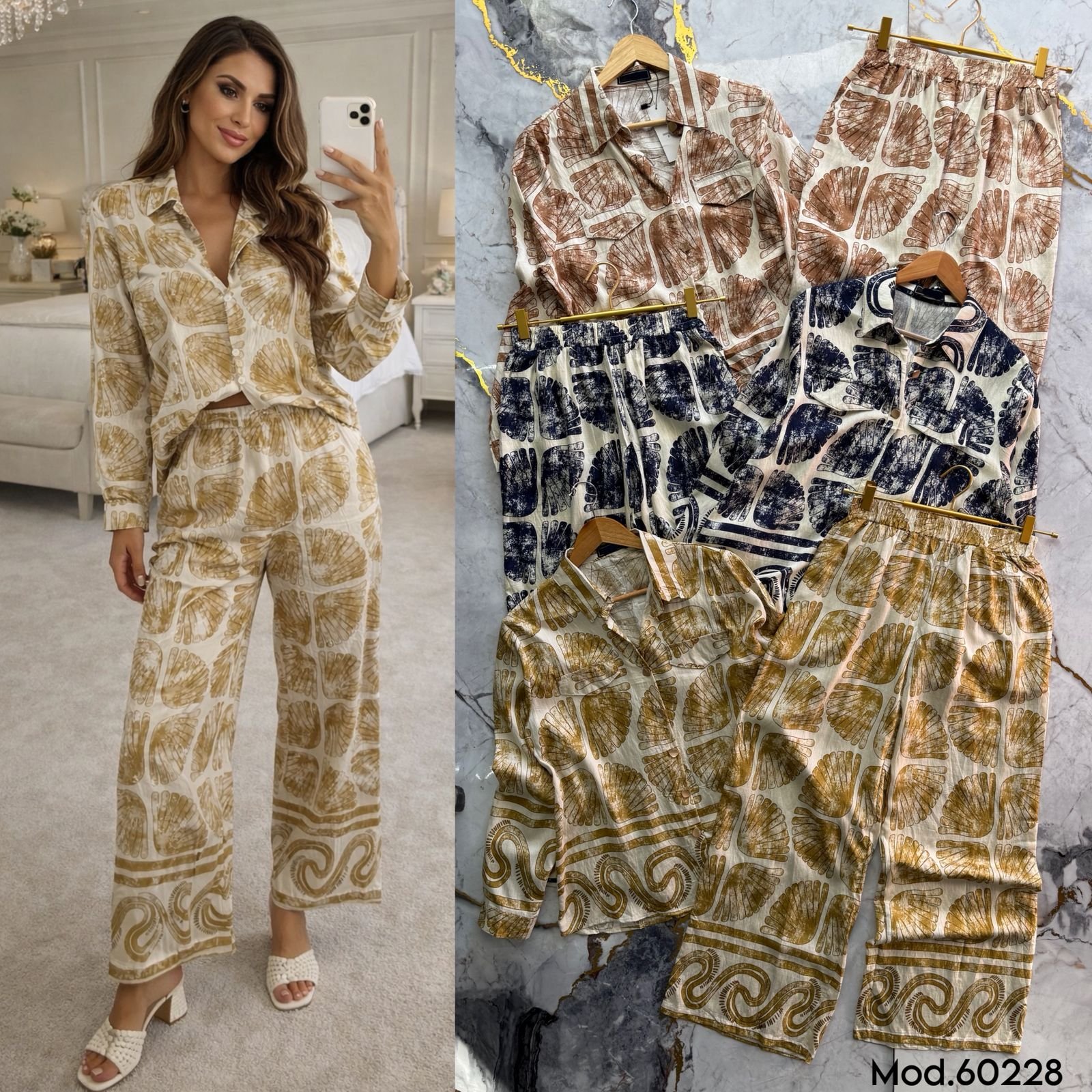 CONJUNTO GRECAS ELGANTE 60228