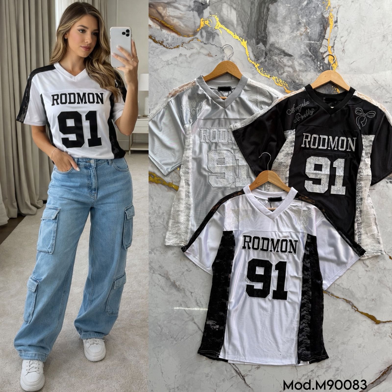 PLAYERA ESTILO JERSEY 0083