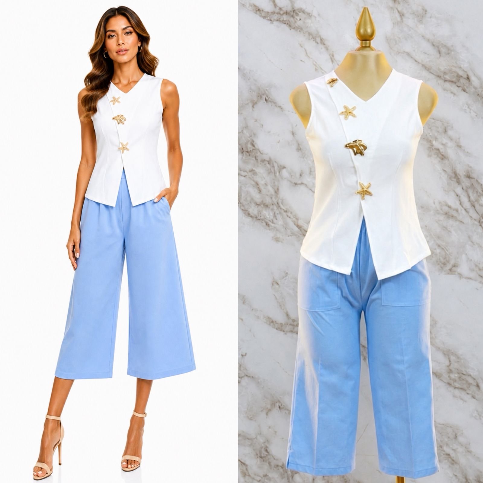 PANTALON CORTE CAPRI / PESCADOR - Image 13