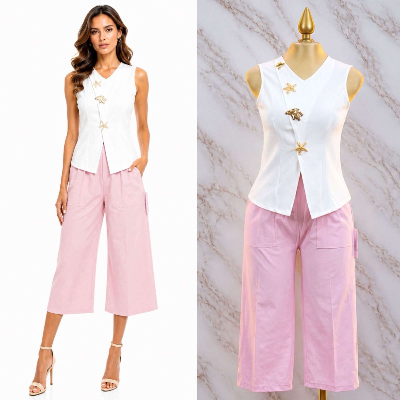 PANTALON CORTE CAPRI / PESCADOR - Image 14