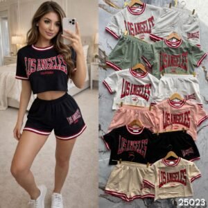CONJUNTO TOP-SHORT LA