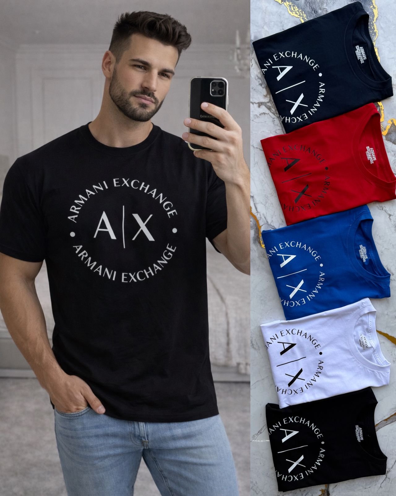 PLAYERA OVERSIZE CABALLERO AX