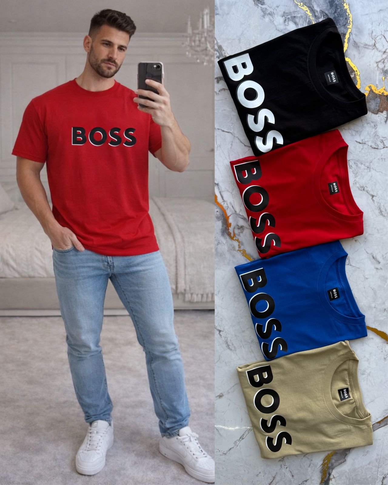 PLAYERA OVERSIZE CABALLERO BSS