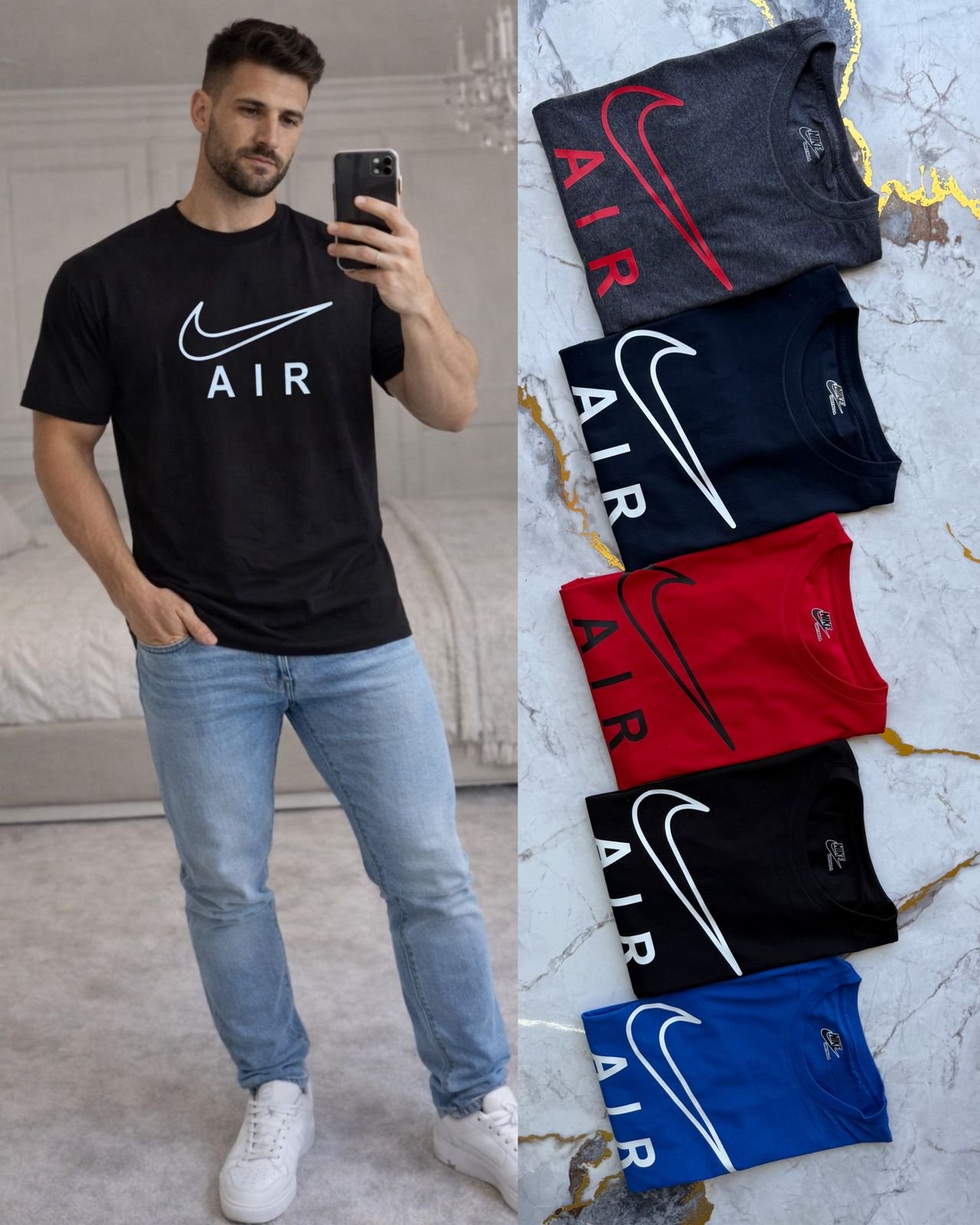 PLAYERA OVERSIZE CABALLERO NK A