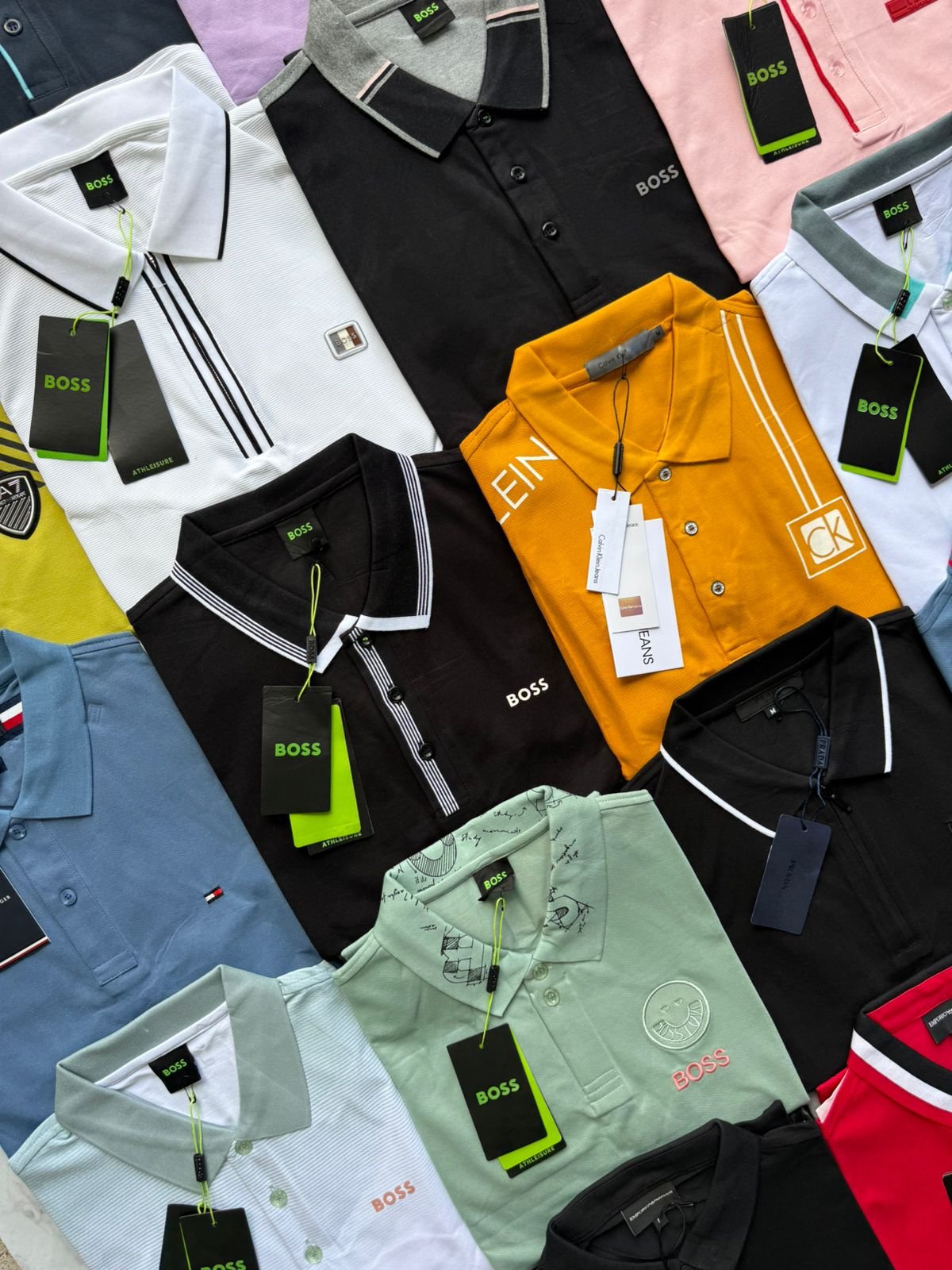 PAQUETE PLAYERAS TIPO POLO G5 CRECIMIENTO 30 PIEZAS - Image 2
