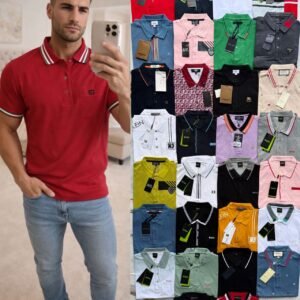 PAQUETE PLAYERAS TIPO POLO G5 CRECIMIENTO 30 PIEZAS