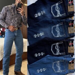 PANTALON CABALLERO ART BORDADO MOD NW 2