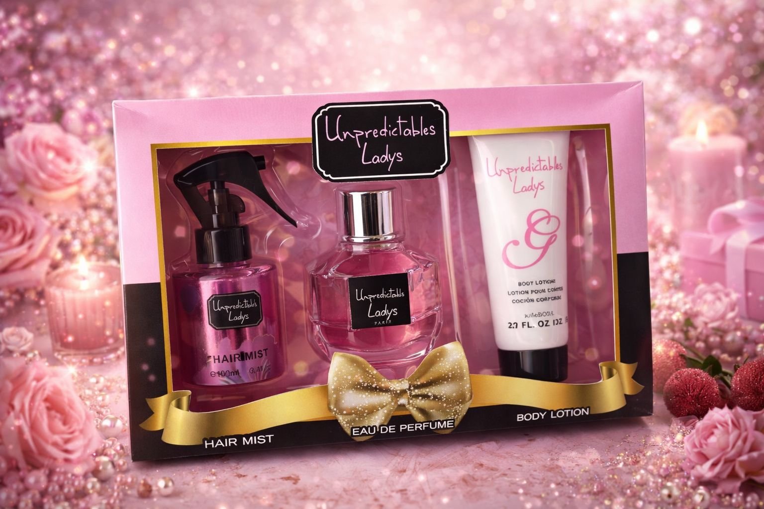 SET/KIT DE PERFUME LADYS