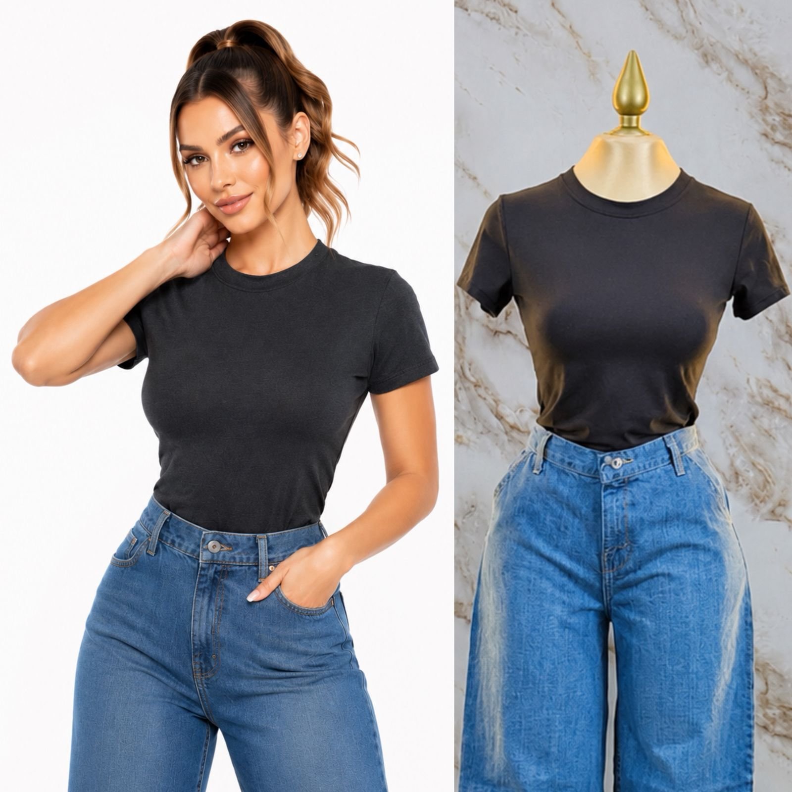 BLUSA BASICA LISA - Image 7