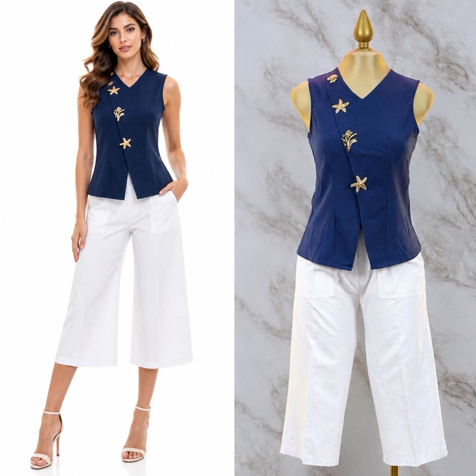 PANTALON CORTE CAPRI / PESCADOR - Image 4