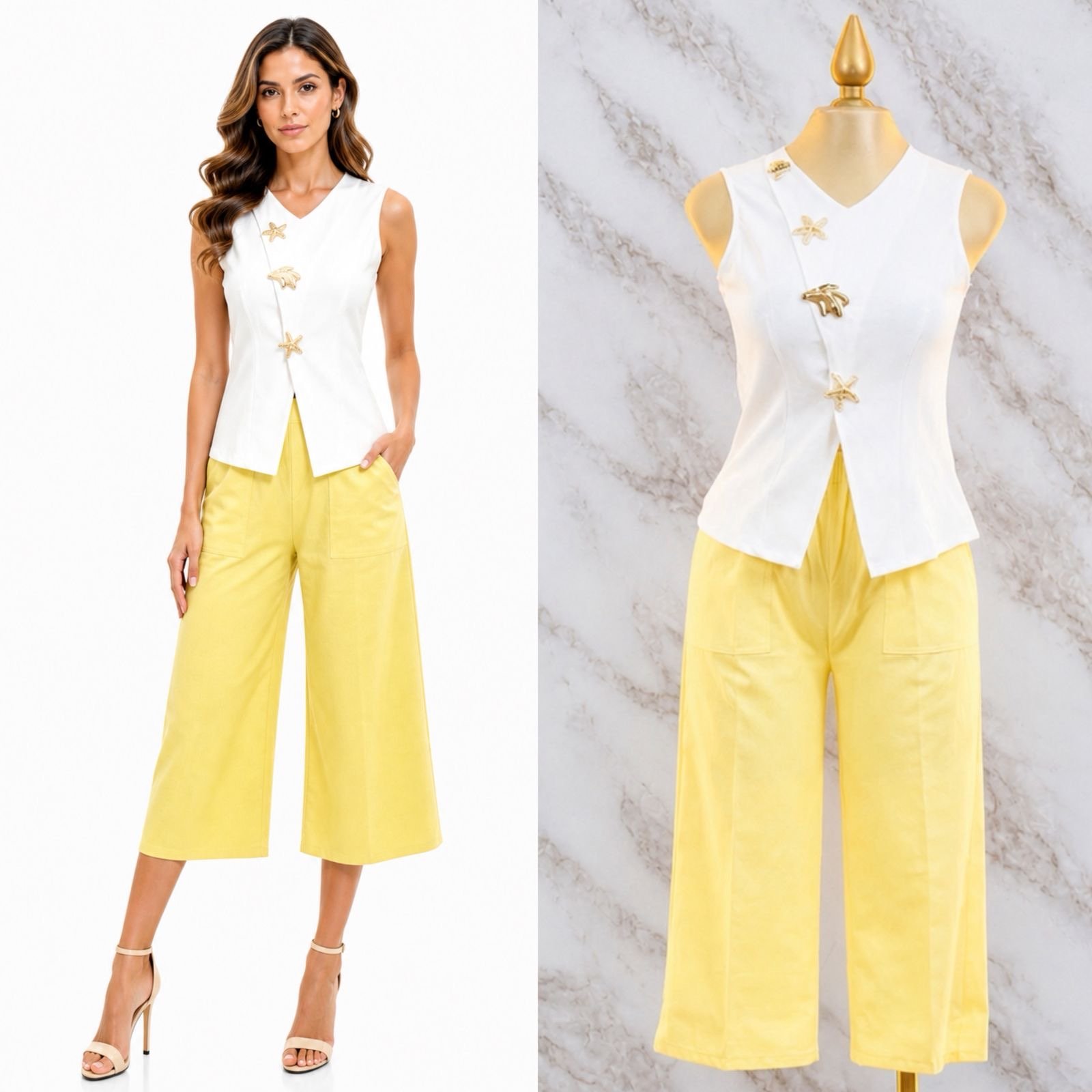 PANTALON CORTE CAPRI / PESCADOR - Image 10