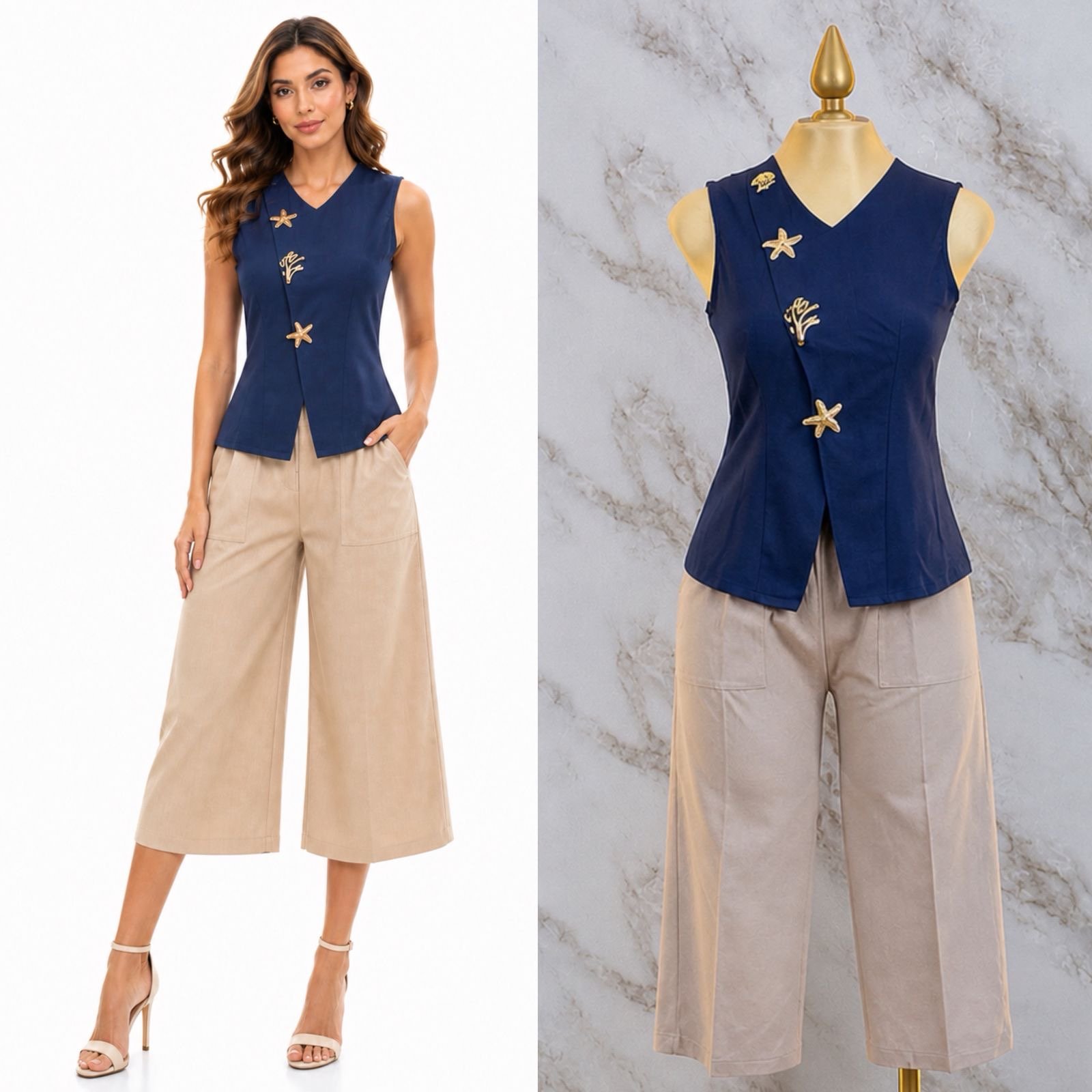 PANTALON CORTE CAPRI / PESCADOR - Image 5