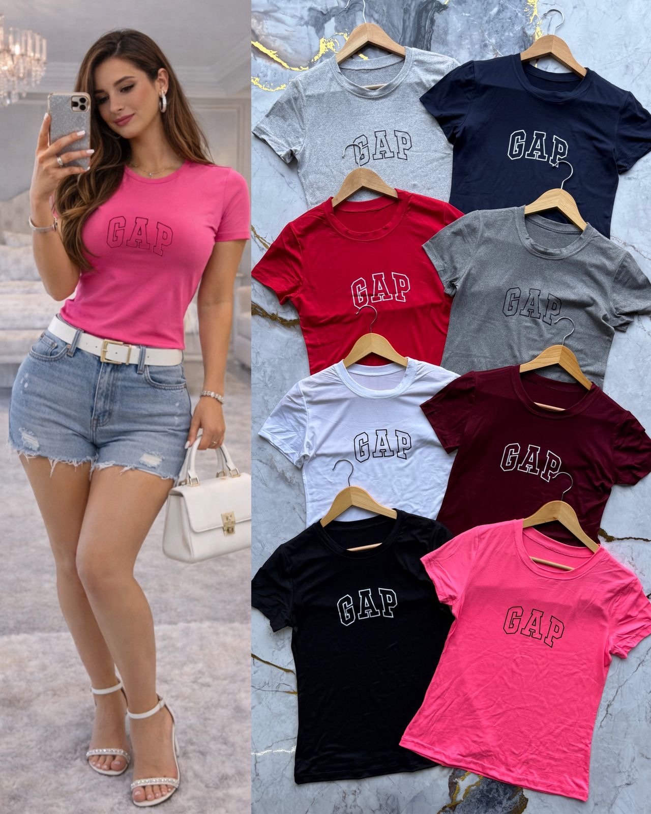 BLUSA BASICA MARCAS GP
