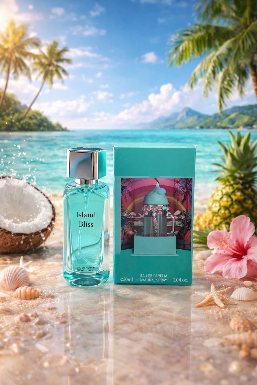 MINI PERFUME DAMA ISLAND BSS