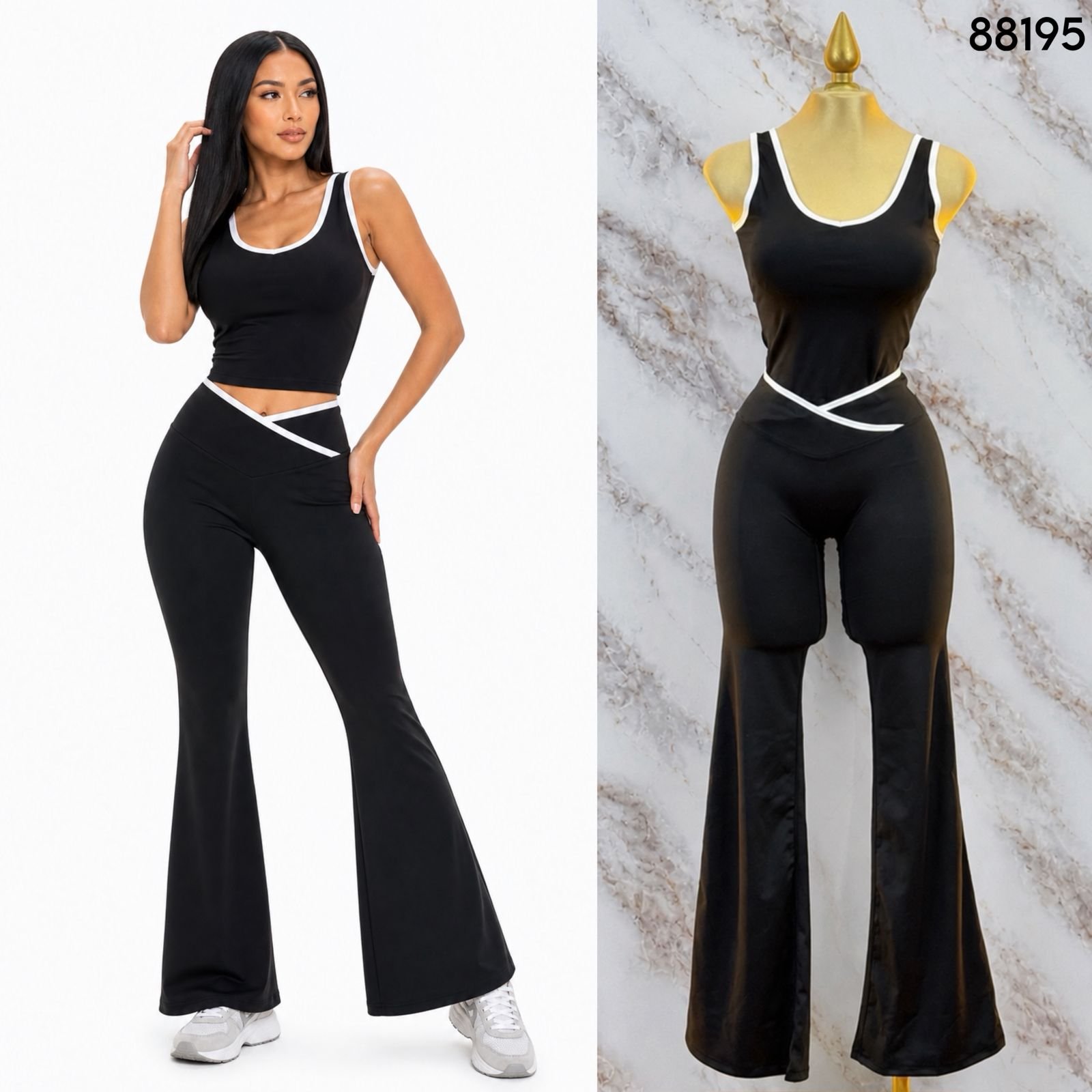 SET/CONJUNTO DEPORTIVO BLUSA+LEGGING 8195 - Image 8