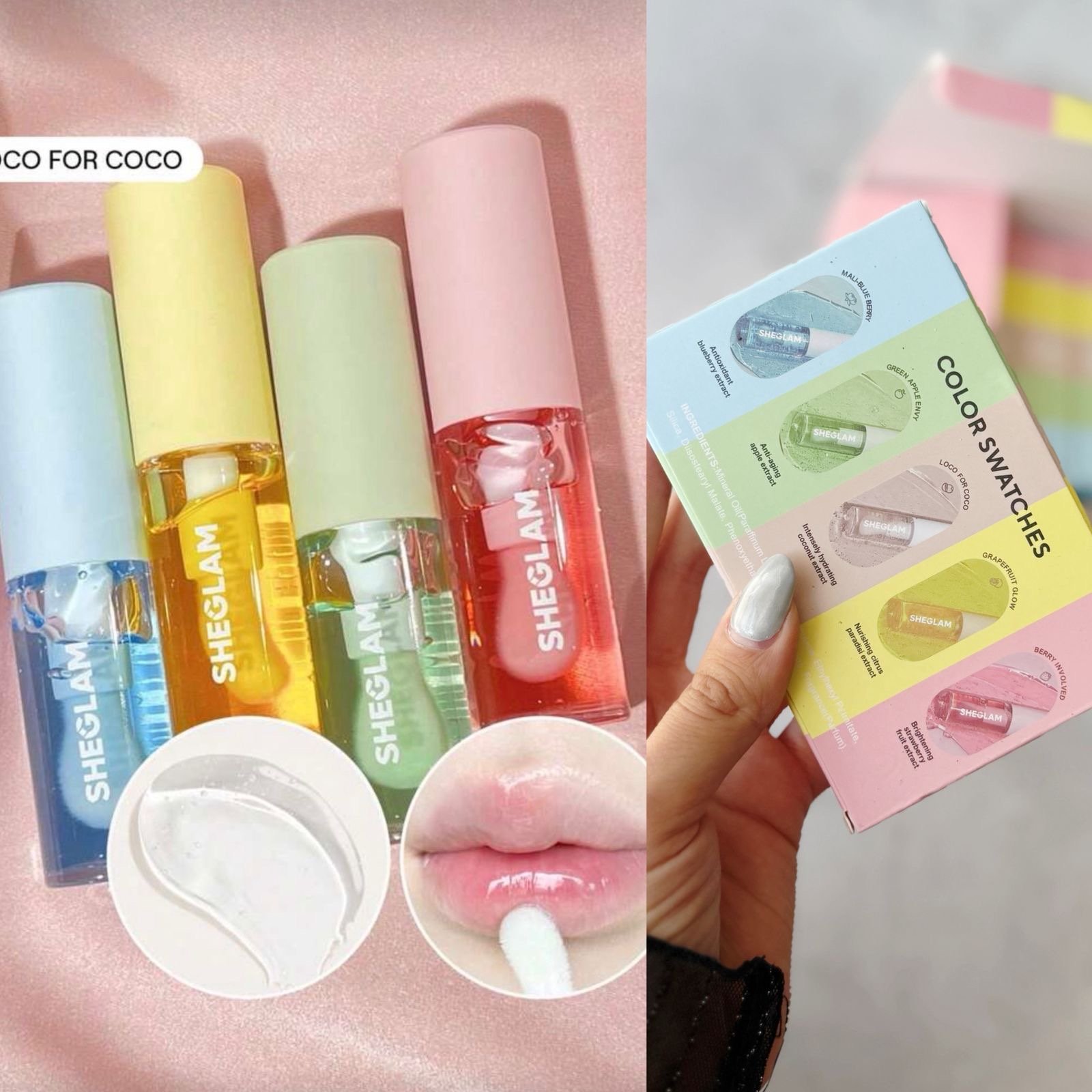 SET LABIAL LIP GLOSS SHEGLA - Image 2