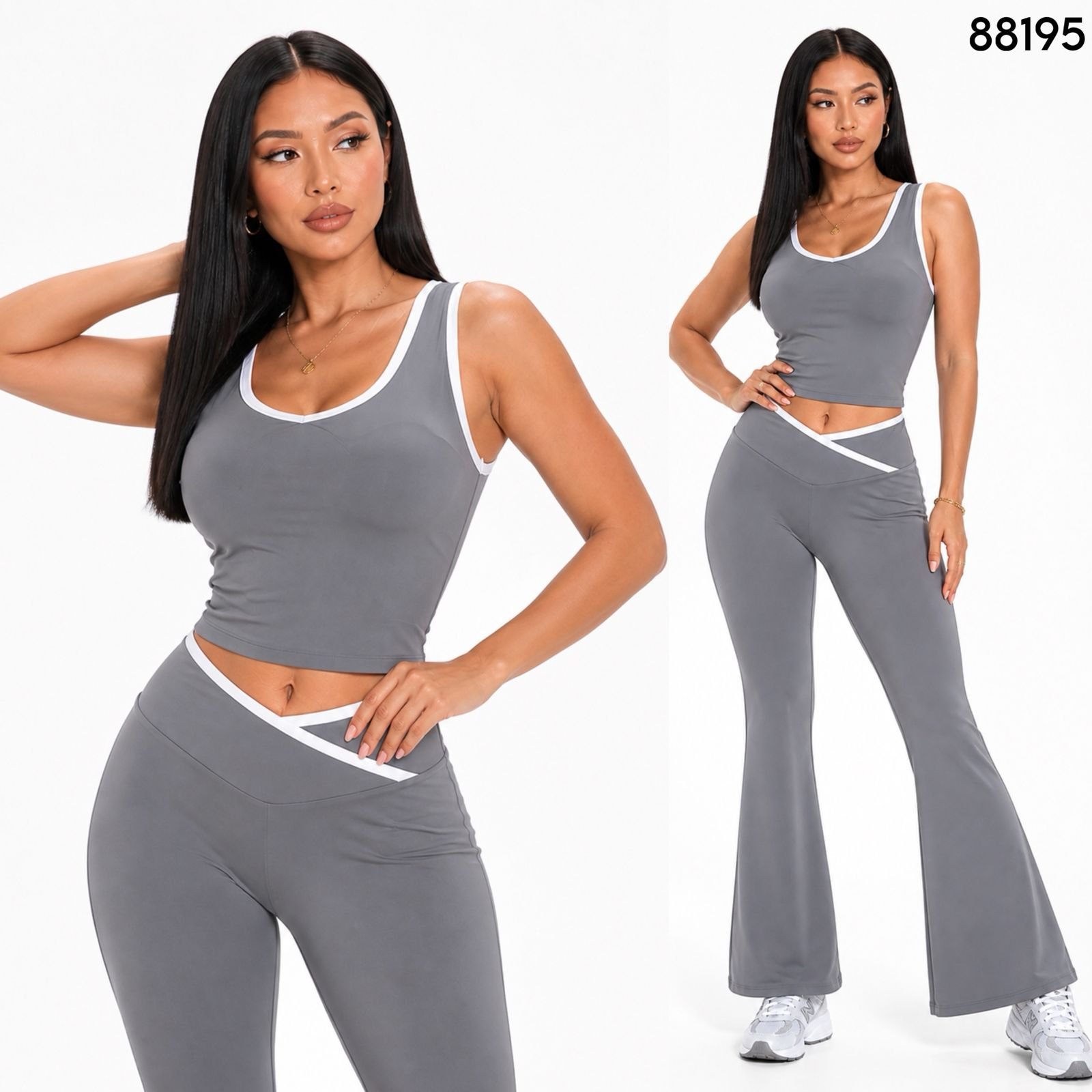 SET/CONJUNTO DEPORTIVO BLUSA+LEGGING 8195 - Image 6