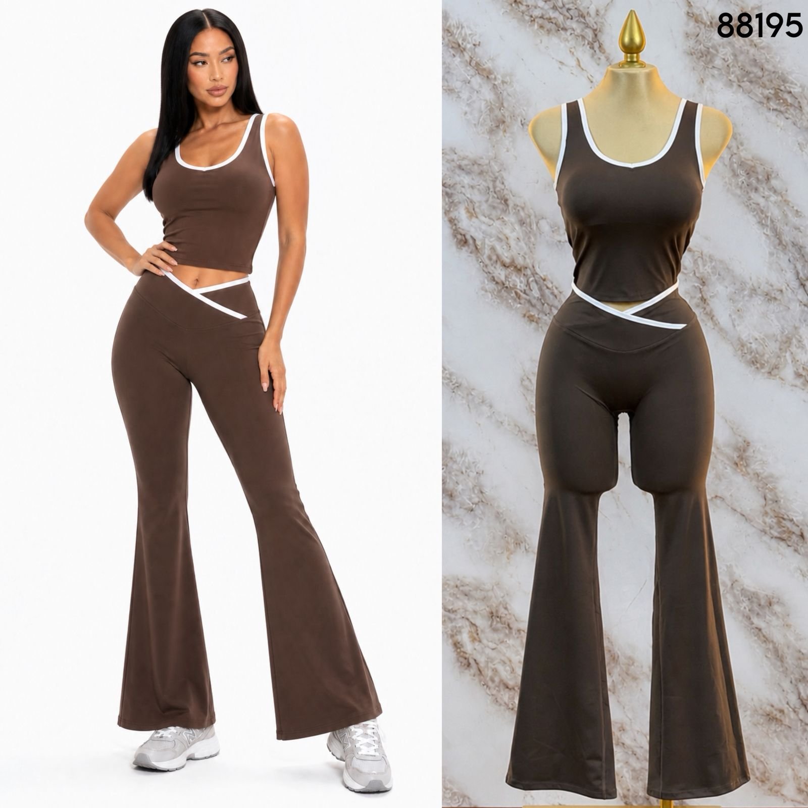 SET/CONJUNTO DEPORTIVO BLUSA+LEGGING 8195 - Image 5