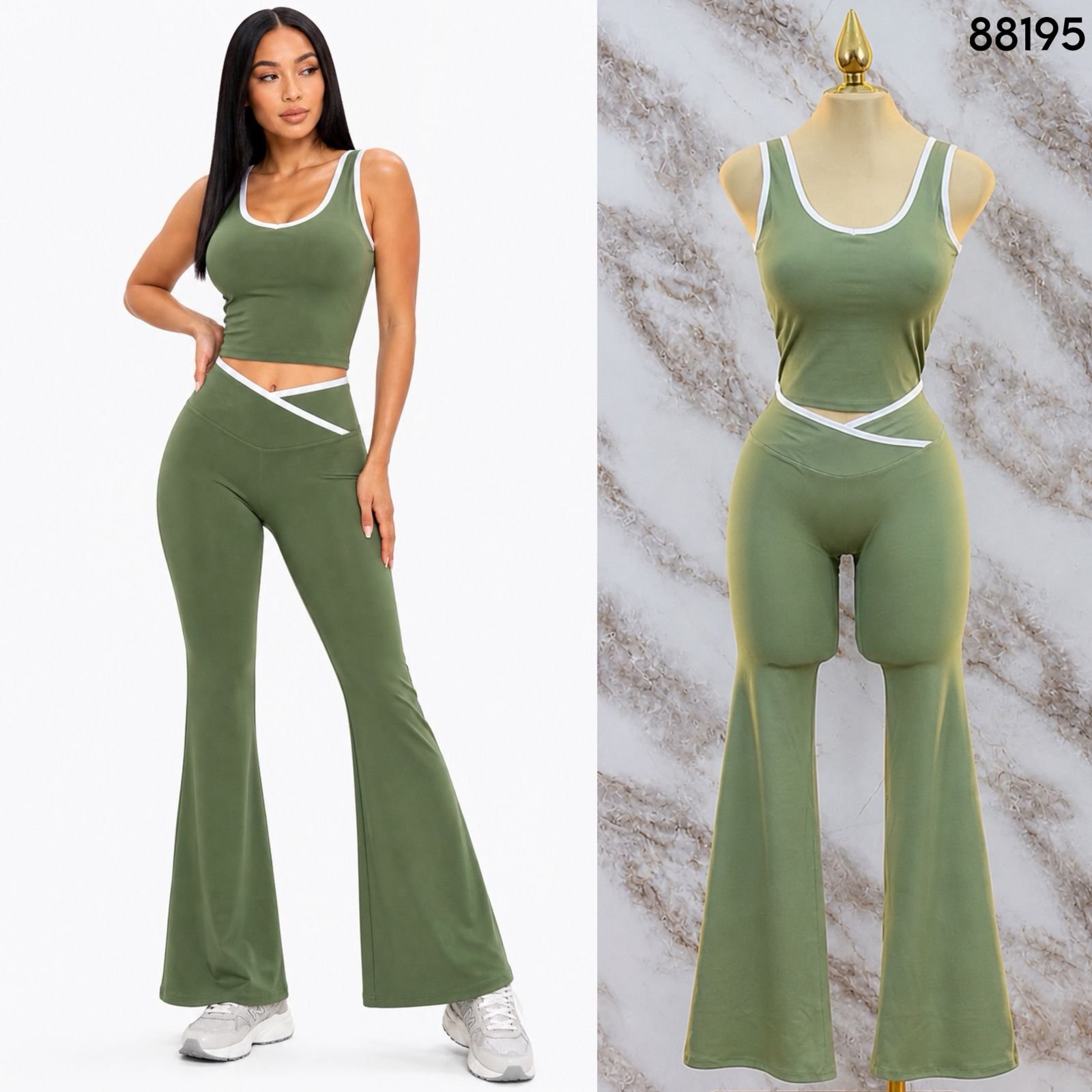 SET/CONJUNTO DEPORTIVO BLUSA+LEGGING 8195 - Image 7