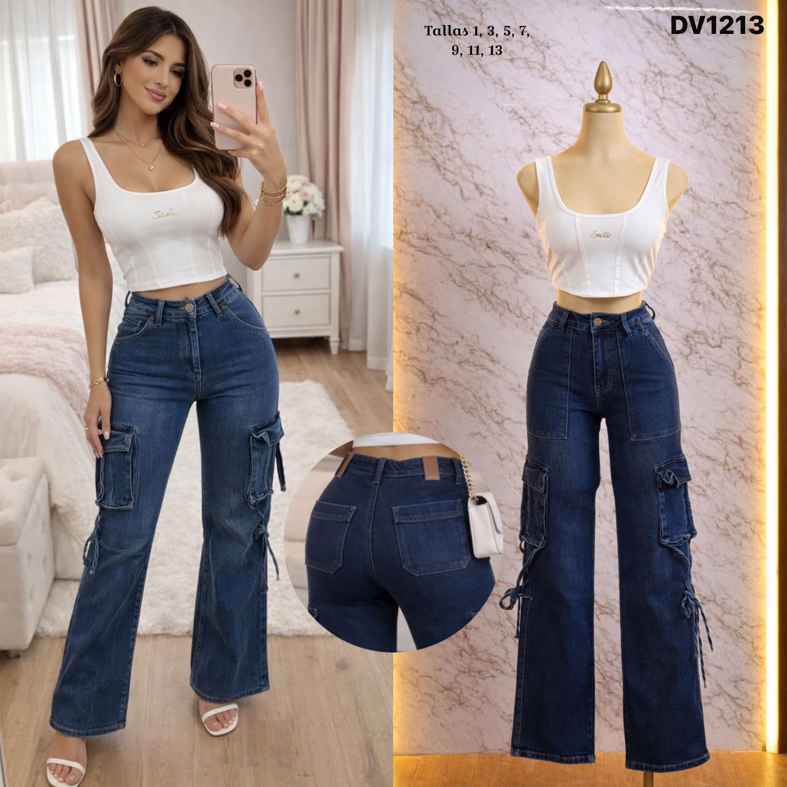 PANTALON MEZCLILLA DEIA VU 1213