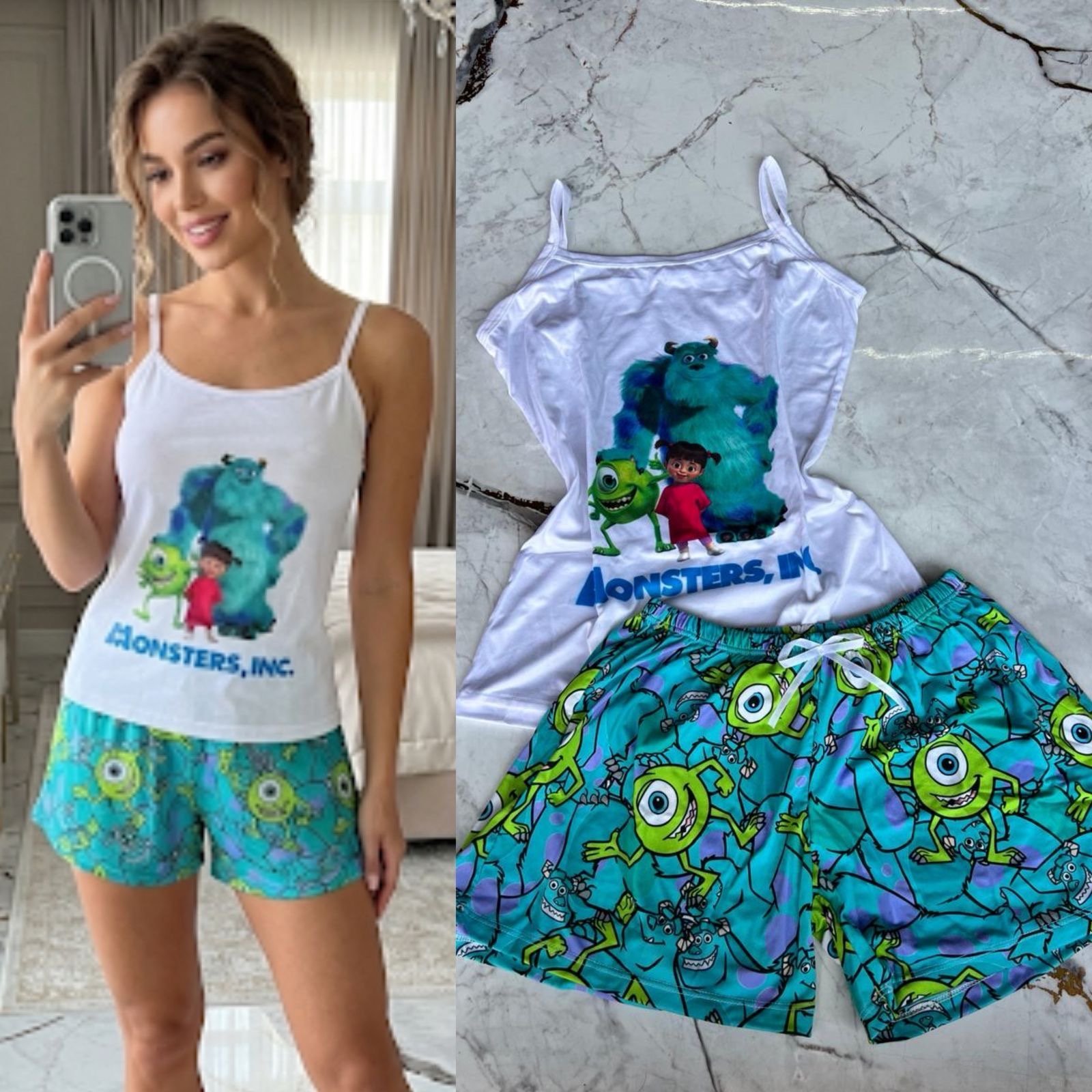 SET PIJAMA 2 PIEZAS PERSONAJES - Image 2