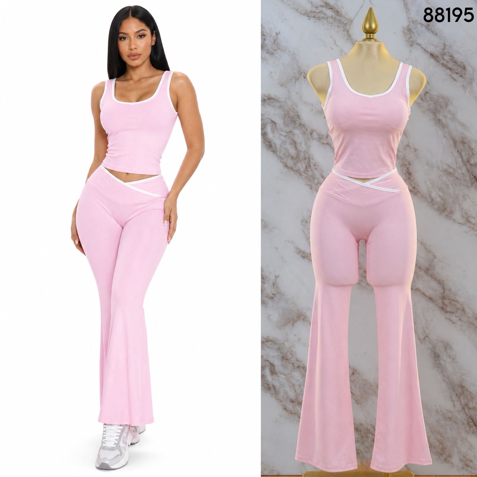 SET/CONJUNTO DEPORTIVO BLUSA+LEGGING 8195 - Image 9