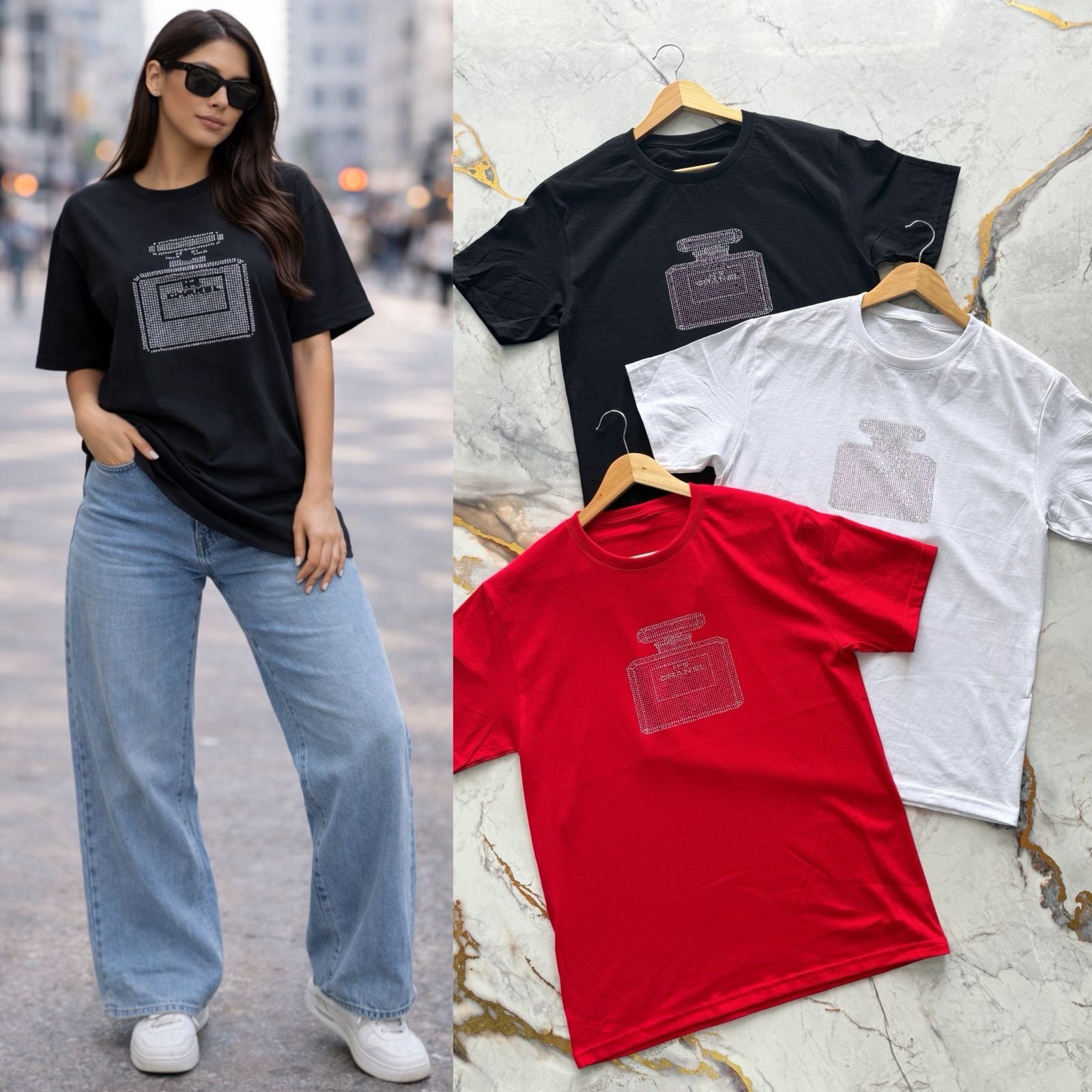 PLAYERA DAMA MARCAS PEDRERIA CHNL
