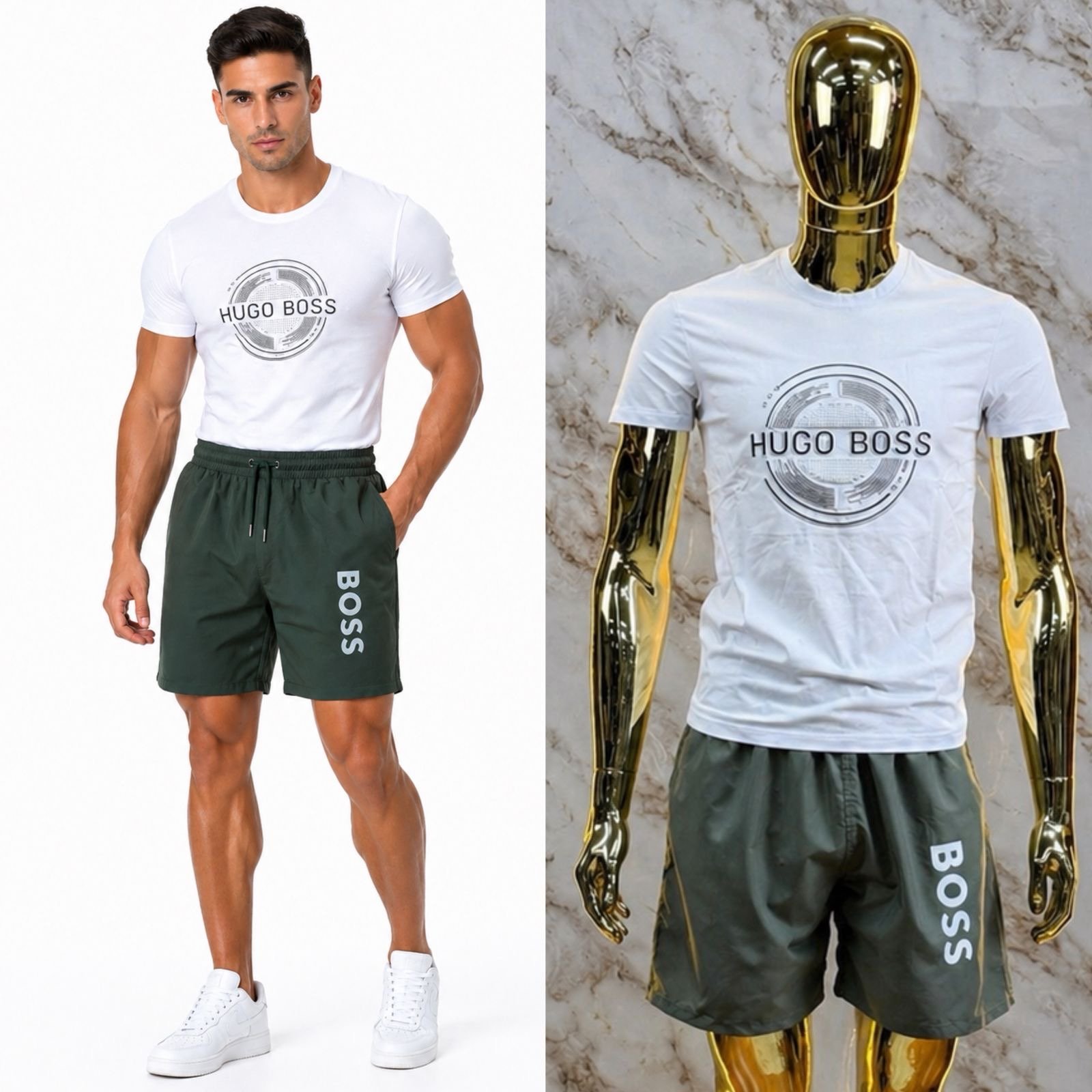 SHORT DEPORTIVO CON ELASTICO HG BOSS - Image 6