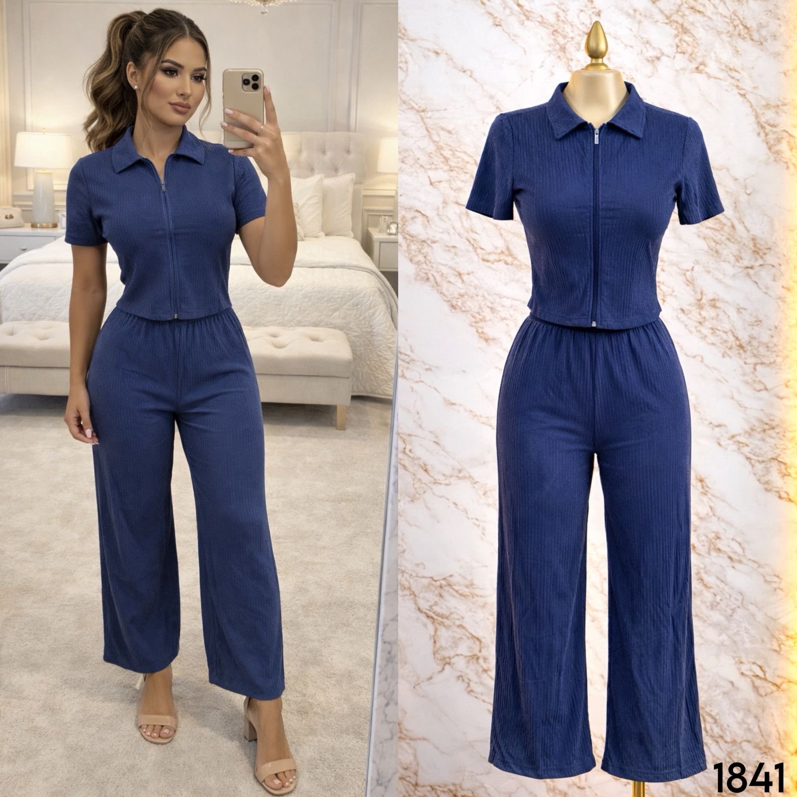 SET/CONJUNTO BLUSA CIERRE FTX 1841 - Image 7