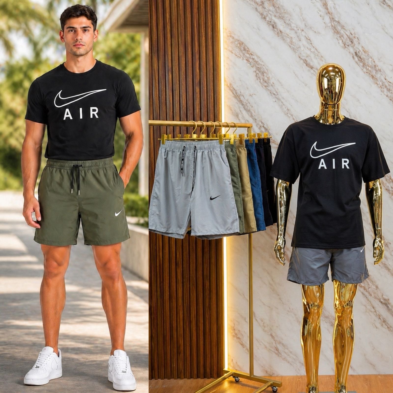 SHORT DEPORTIVO CON ELASTICO PALOMA NKE