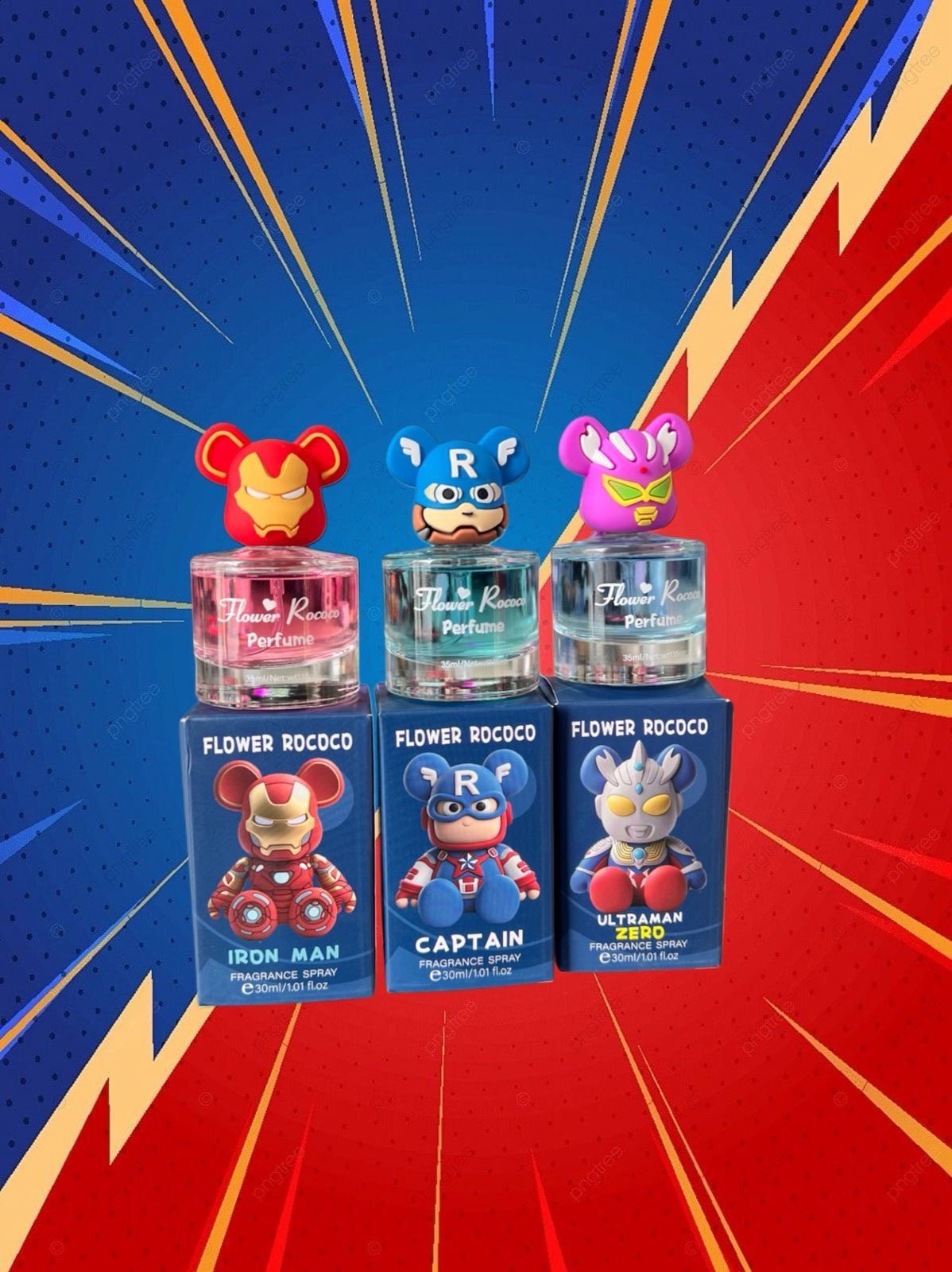 PERFUME INFANTIL SUPER HEROES