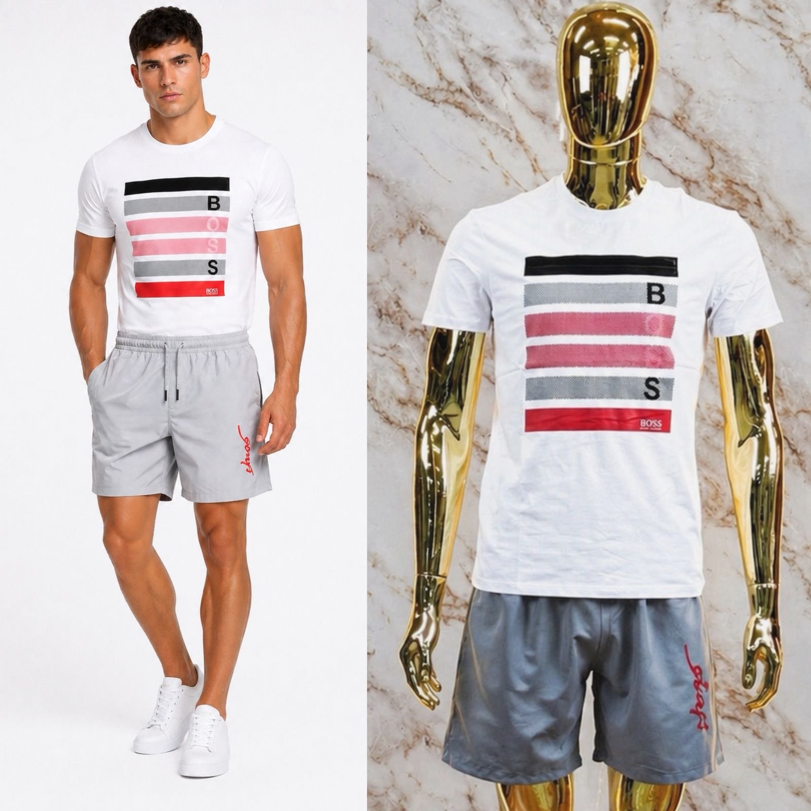 SHORT DEPORTIVO CON ELASTICO HUGO FIRMA - Image 6