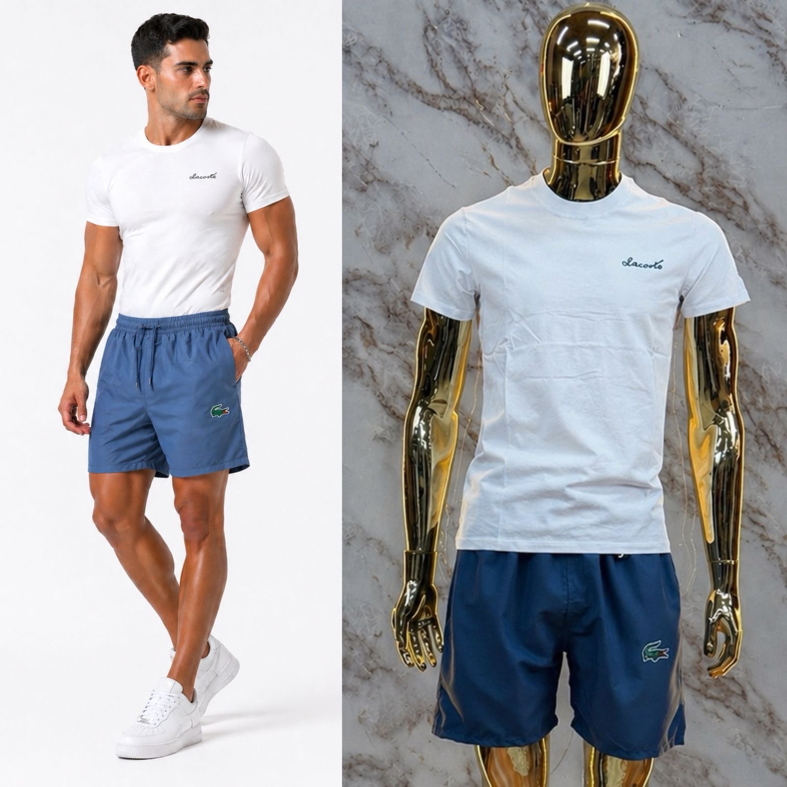 SHORT DEPORTIVO CON ELASTICO LCOSTE - Image 3