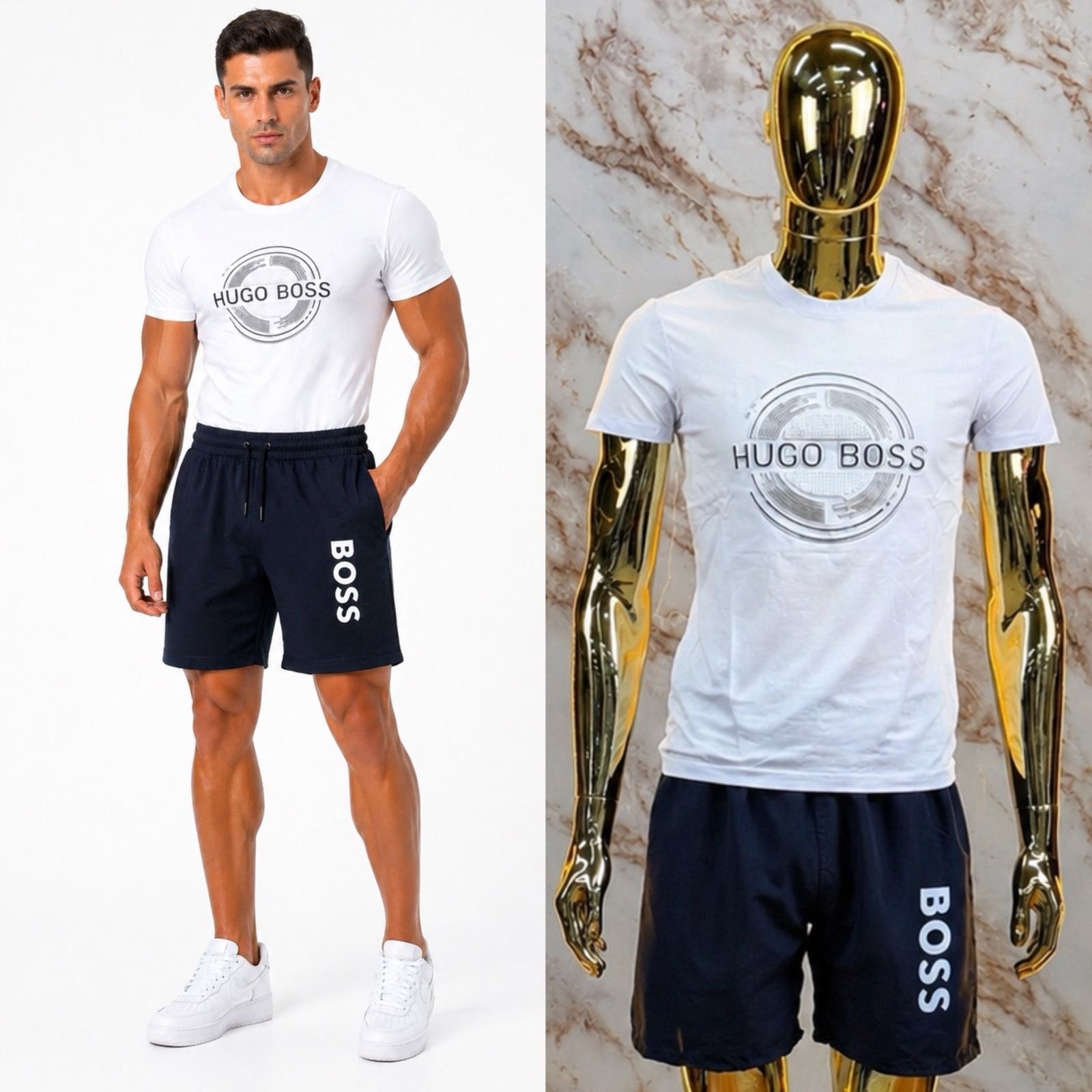 SHORT DEPORTIVO CON ELASTICO HG BOSS - Image 2