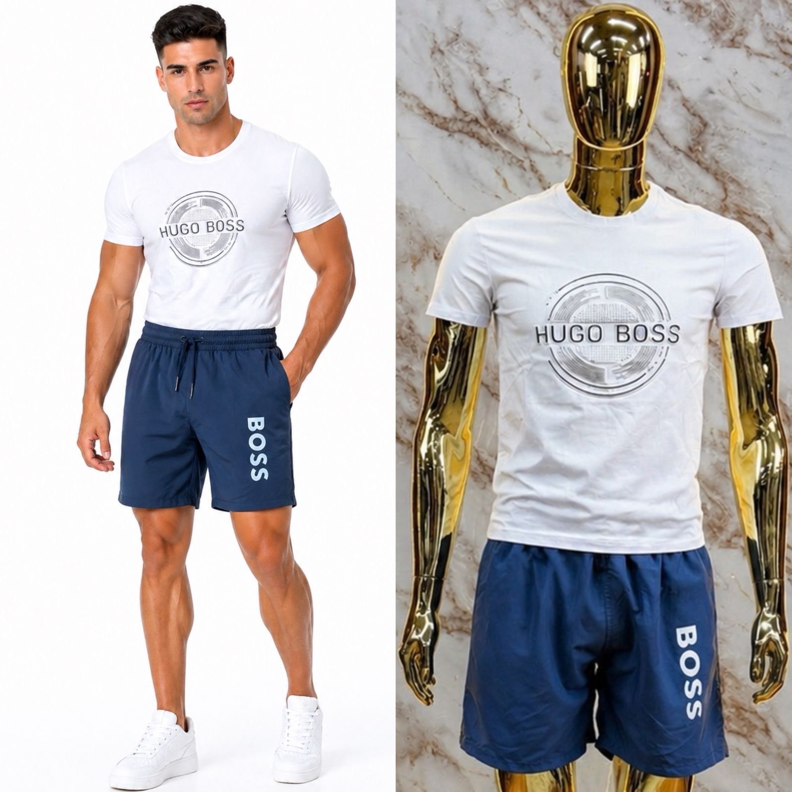 SHORT DEPORTIVO CON ELASTICO HG BOSS - Image 7