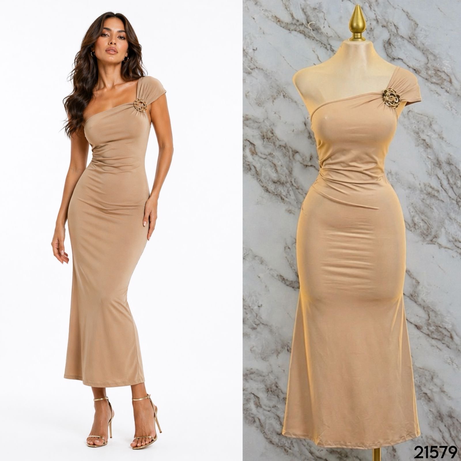 VESTIDO CON APLICACION 1579 - Image 2