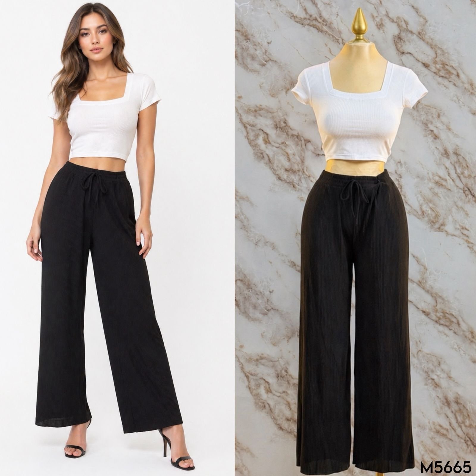PANTALON BASICO/LIGERO JAQUARD 5665 - Image 3