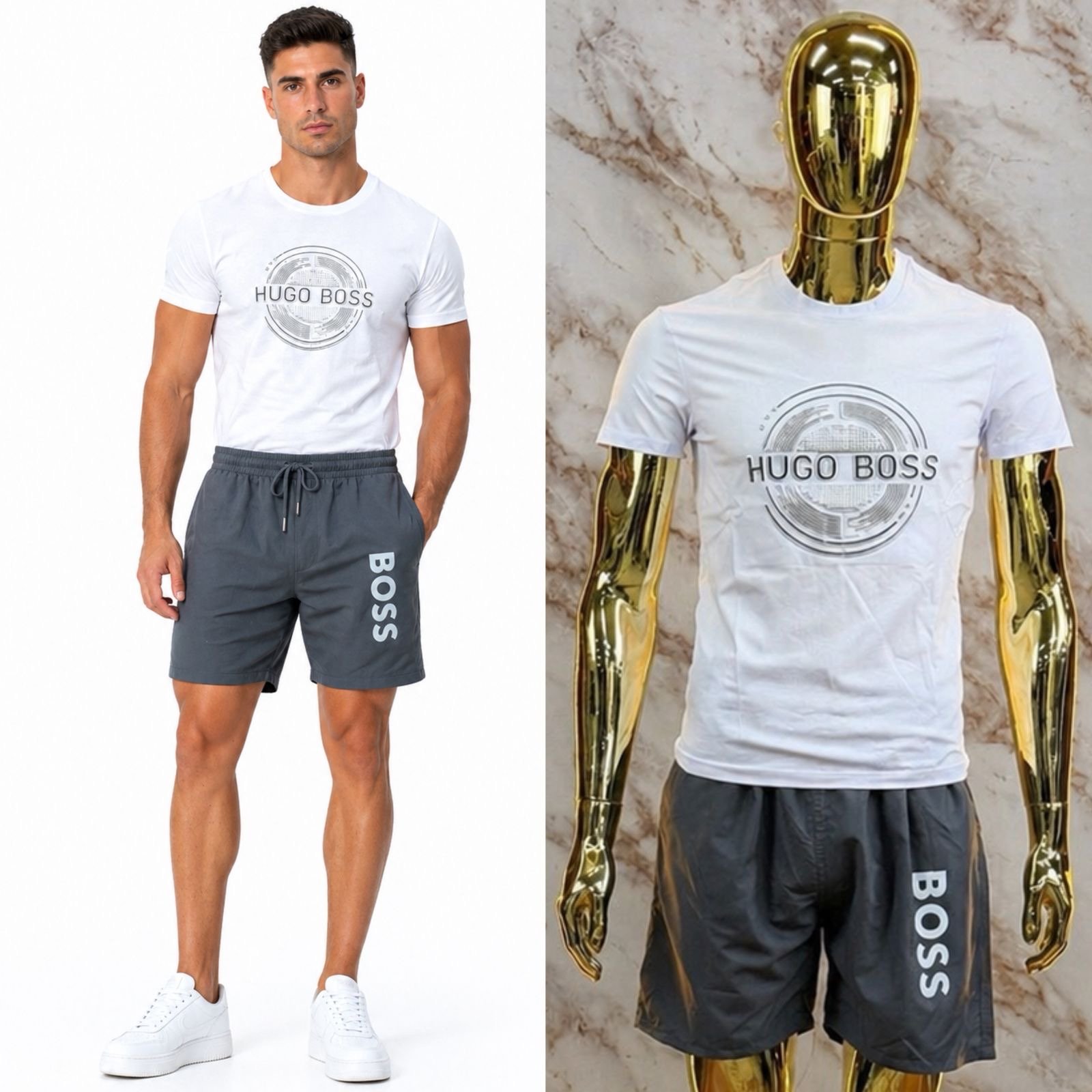 SHORT DEPORTIVO CON ELASTICO HG BOSS - Image 8