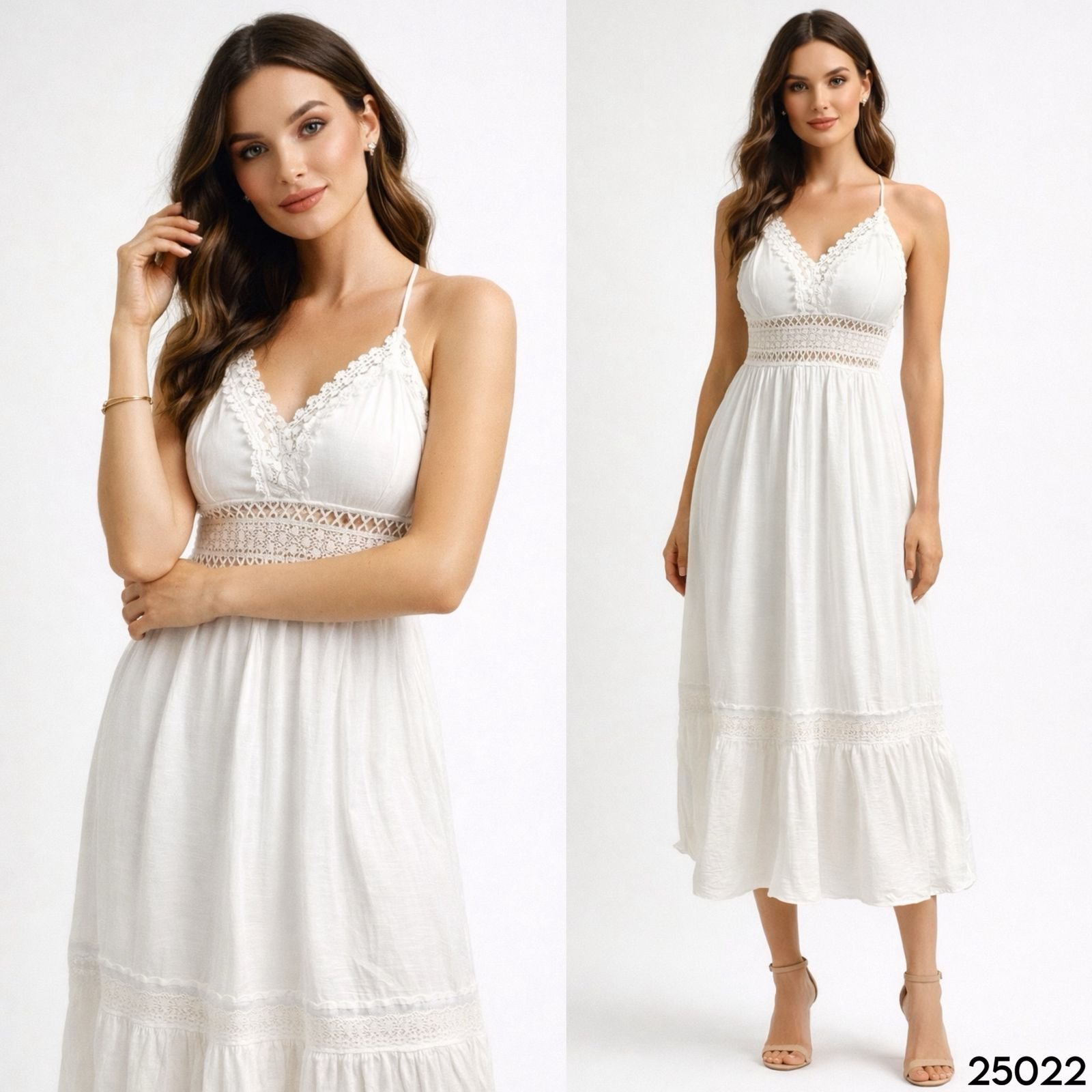 VESTIDO LARGO OLAN/TIRANTES 25022 - Image 5