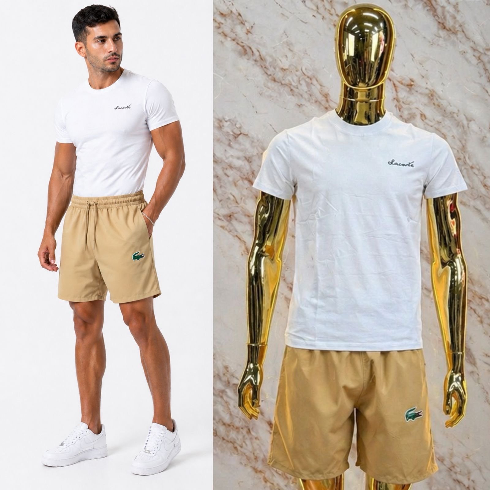SHORT DEPORTIVO CON ELASTICO LCOSTE - Image 6
