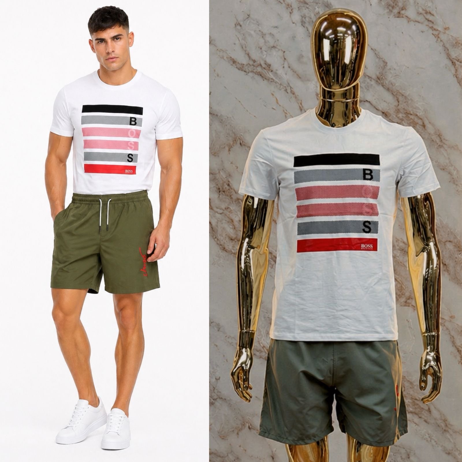 SHORT DEPORTIVO CON ELASTICO HUGO FIRMA - Image 7