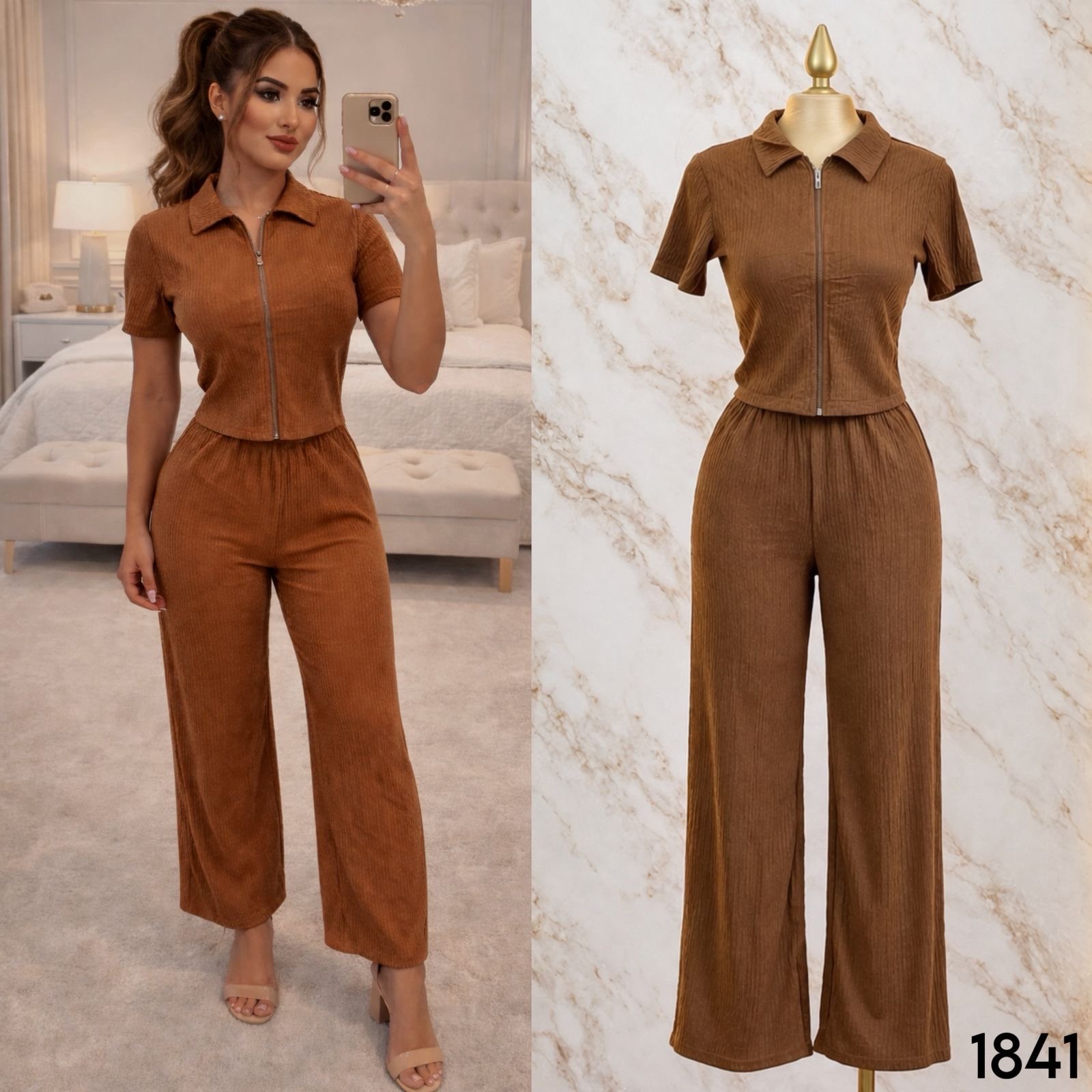 SET/CONJUNTO BLUSA CIERRE FTX 1841 - Image 3