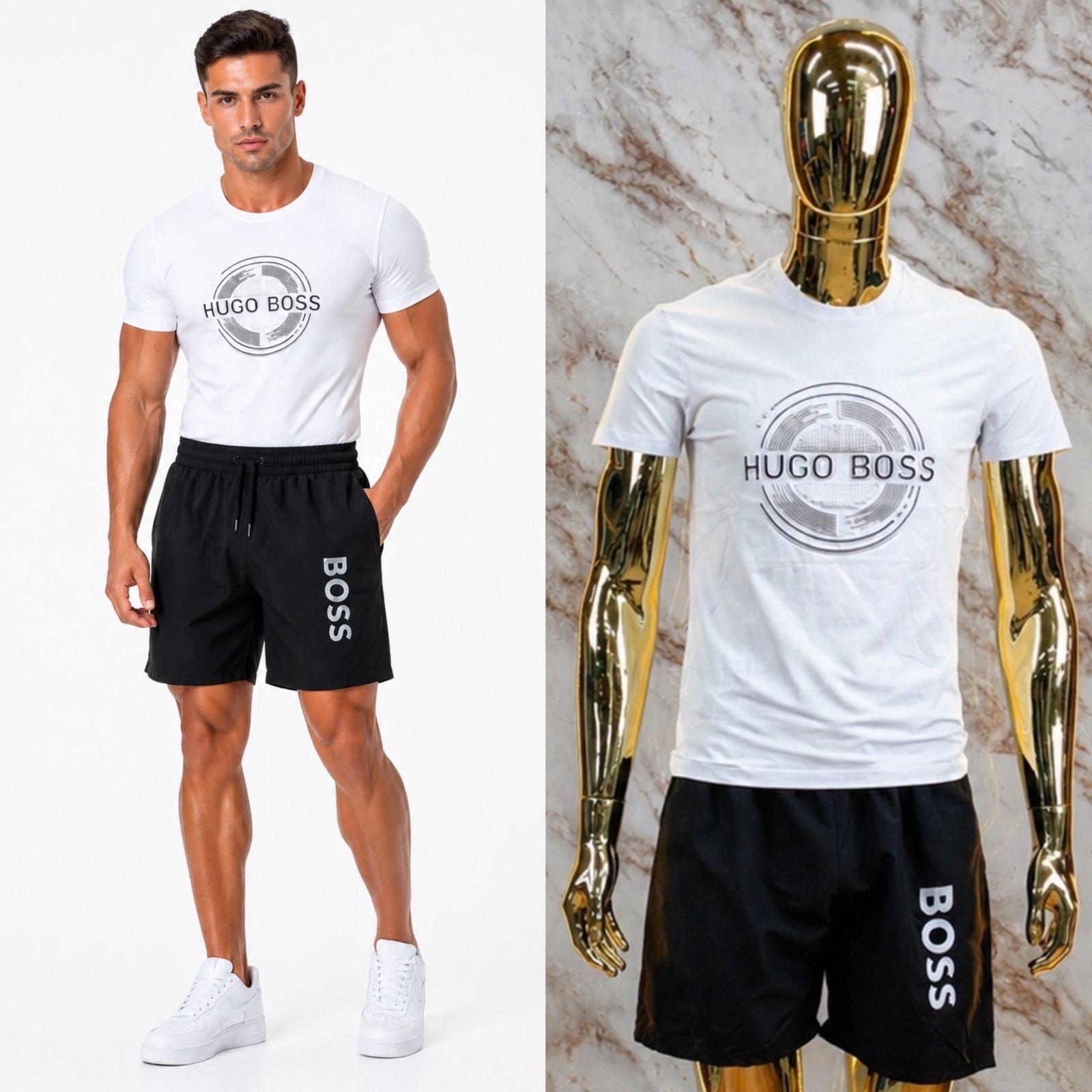 SHORT DEPORTIVO CON ELASTICO HG BOSS - Image 4