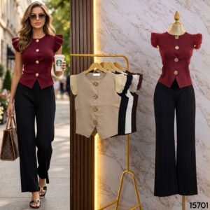 BLUSA ELEGANT/BOTONES OLAN 5701